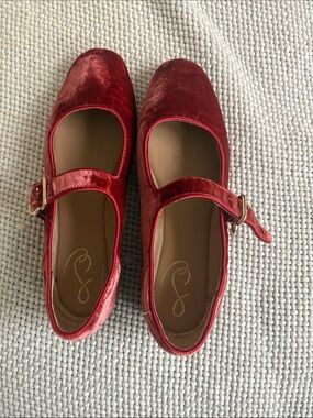 Sam Edelman burnt orange ballet flats
